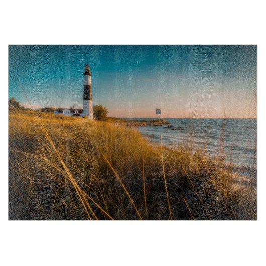 Lighthouses Big Sable Lighthouse Ludington, MI Snijplank (Voorkant)