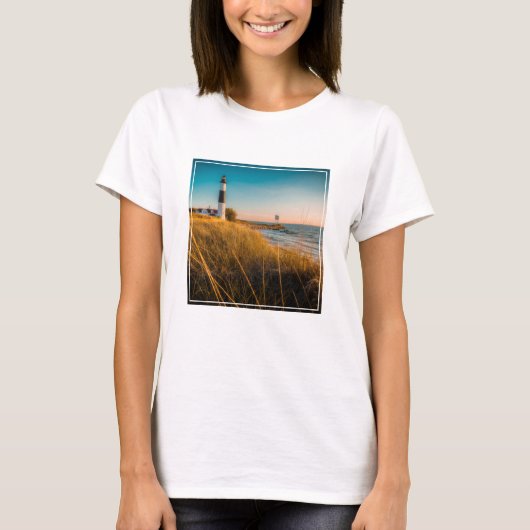 Lighthouses Big Sable Lighthouse Ludington, MI T-shirt (Voorkant)