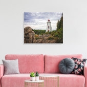 Lighthouses Big Tub Harbour Tobermory Ontario Canvas Afdruk (Insitu (Woonkamer))