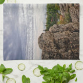 Lighthouses Big Tub Harbour Tobermory Ontario Theedoek (Gevouwen)