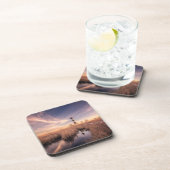 Lighthouses | Bodie Island Outerbanks NC Bier Onderzetter (Rechterzijde)