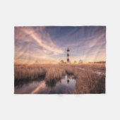 Lighthouses | Bodie Island Outerbanks NC Fleece Deken (Voorkant (Horizontaal))