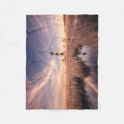 Lighthouses | Bodie Island Outerbanks NC Fleece Deken (Voorkant)