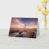 Lighthouses | Bodie Island Outerbanks NC Kaart (Gele Bloem)