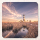 Lighthouses | Bodie Island Outerbanks NC Kartonnen Onderzetters (Voorkant)