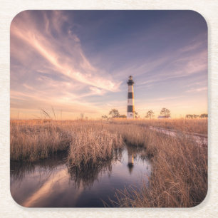 Lighthouses   Bodie Island Outerbanks NC Kartonnen Onderzetters