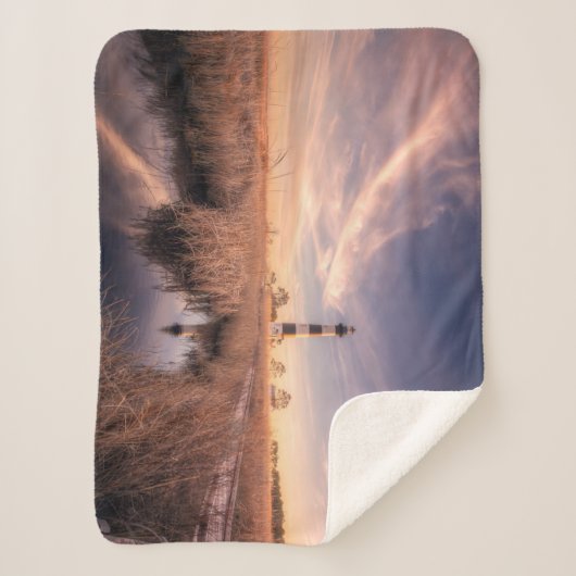 Lighthouses | Bodie Island Outerbanks NC Sherpa Deken (Voorkant)