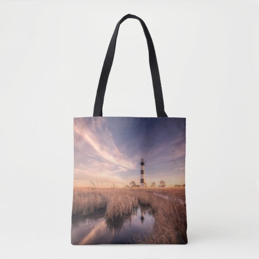 Lighthouses | Bodie Island Outerbanks NC Tote Bag (Voorkant)