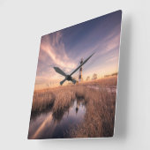 Lighthouses | Bodie Island Outerbanks NC Vierkante Klok (Hoek)