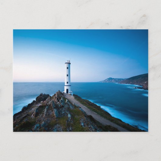 Lighthouses Cabo Home Lighthouse Cangas Spain Briefkaart (Voorkant)