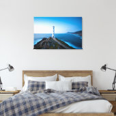 Lighthouses Cabo Home Lighthouse Cangas Spain Canvas Afdruk (Insitu (Slaapkamer))