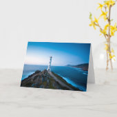 Lighthouses Cabo Home Lighthouse Cangas Spain Kaart (Gele Bloem)