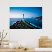 Lighthouses Cabo Home Lighthouse Cangas Spain Poster (Keuken)