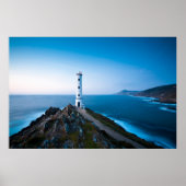Lighthouses Cabo Home Lighthouse Cangas Spain Poster (Voorkant)