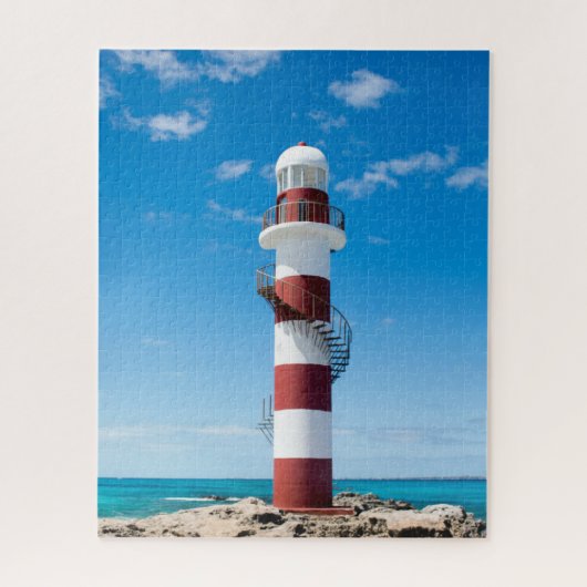 Lighthouses | Cancun Quintana Roo Mexico Legpuzzel (Verticaal)