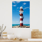 Lighthouses | Cancun Quintana Roo Mexico Poster (Keuken)