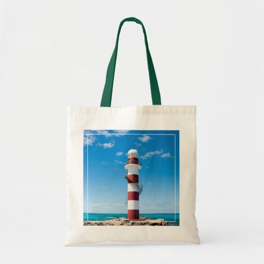 Lighthouses | Cancun Quintana Roo Mexico Tote Bag (Voorkant)