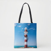 Lighthouses | Cancun Quintana Roo Mexico Tote Bag (Voorkant)