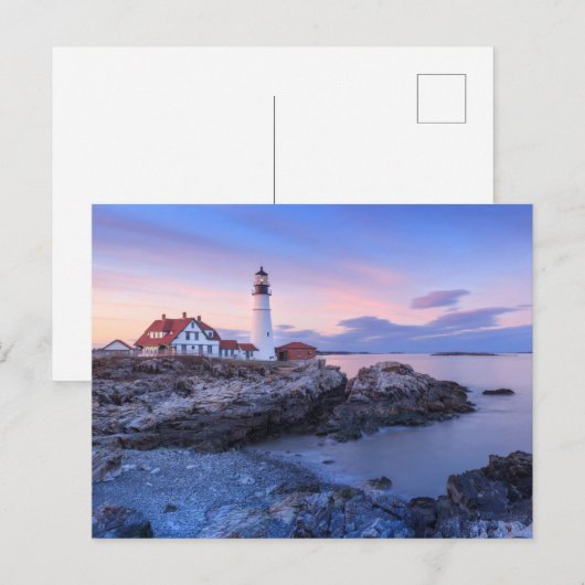 Lighthouses | Cape Elizabeth, Maine Briefkaart (Voorkant / Achterkant)