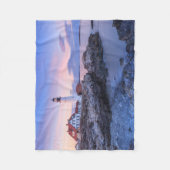 Lighthouses | Cape Elizabeth, Maine Fleece Deken (Voorkant)