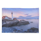 Lighthouses Cape Elizabeth, Maine Kussensloop (Achterkant)