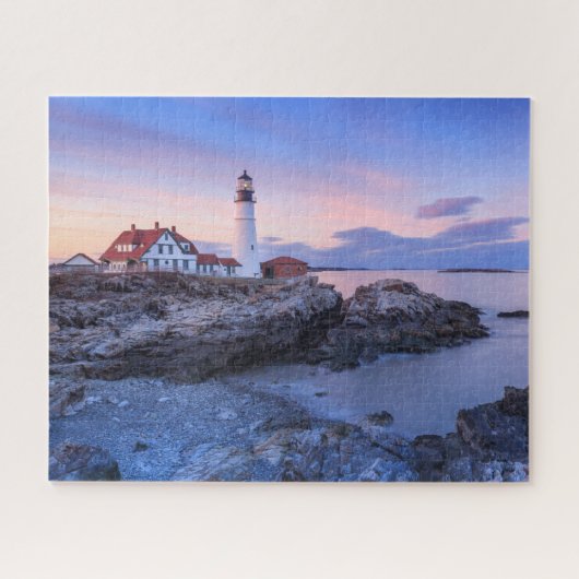 Lighthouses Cape Elizabeth, Maine Legpuzzel (Horizontaal)