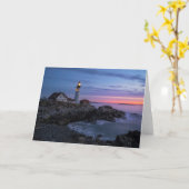 Lighthouses | Cape Elizabeth Maine Lighthouse Kaart (Gele Bloem)