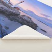 Lighthouses Cape Elizabeth, Maine Sherpa Deken (3/4)