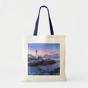 Lighthouses Cape Elizabeth, Maine Tote Bag