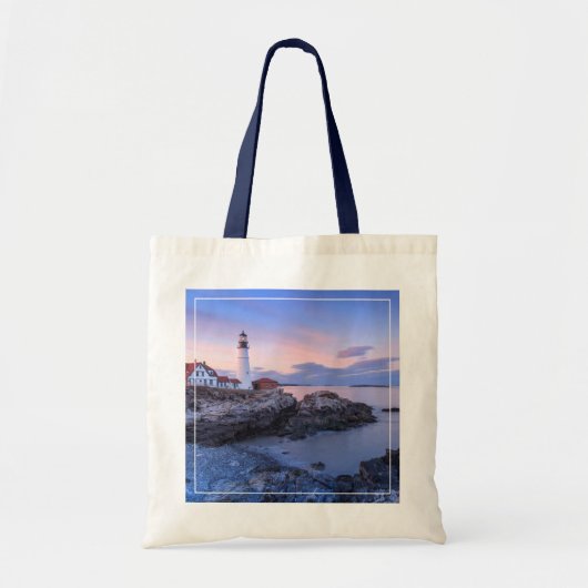 Lighthouses Cape Elizabeth, Maine Tote Bag (Voorkant)