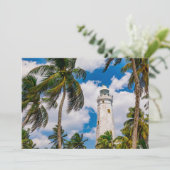 Lighthouses | Dewundara Matara Sri Sri Lanka Bedankkaart (Staand voorkant)