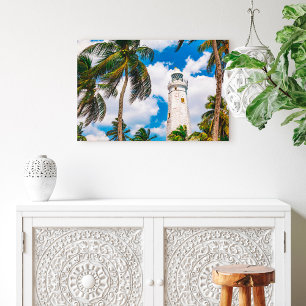 Lighthouses   Dewundara Matara Sri Sri Lanka Canvas Afdruk