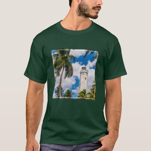Lighthouses | Dewundara Matara Sri Sri Lanka T-shirt (Voorkant)