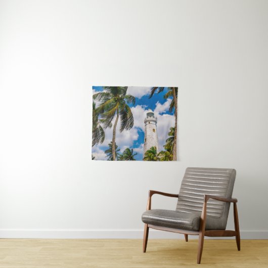 Lighthouses | Dewundara Matara Sri Sri Lanka Wandkleed (In Situ (horizontaal))