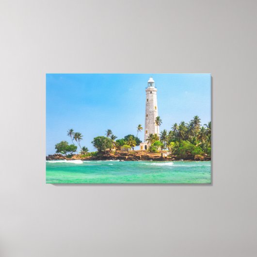 Lighthouses | Dewundara Sri Lanka Canvas Afdruk (Voorkant)