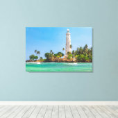 Lighthouses | Dewundara Sri Lanka Canvas Afdruk (Insitu (Houten vloer))