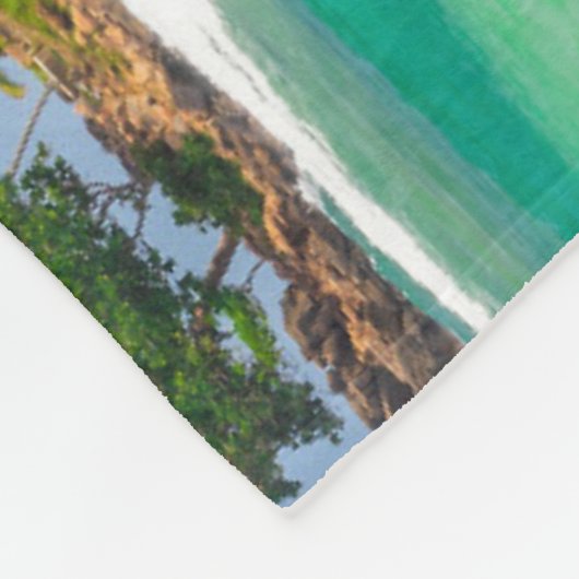 Lighthouses | Dewundara Sri Lanka Fleece Deken (Hoek)