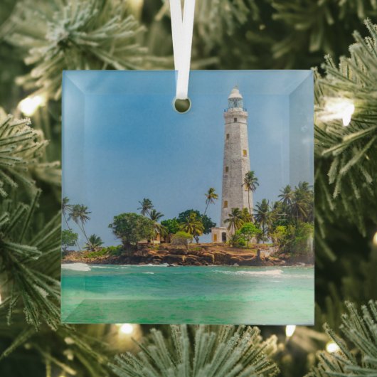 Lighthouses | Dewundara Sri Lanka Glas Ornament (Insitu)