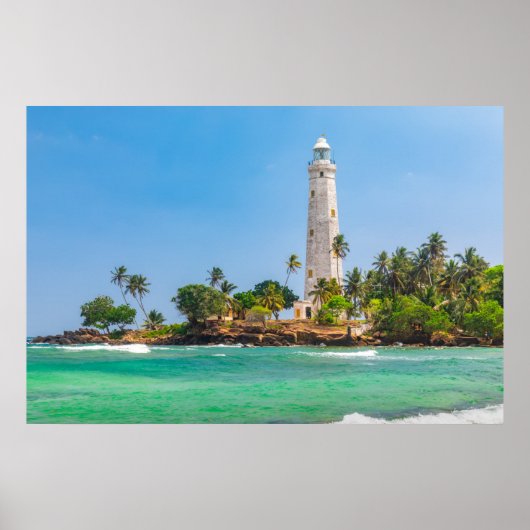 Lighthouses | Dewundara Sri Lanka Poster (Voorkant)