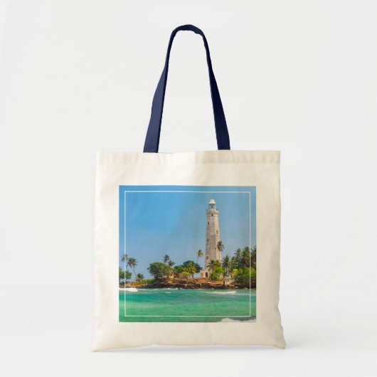 Lighthouses | Dewundara Sri Lanka Tote Bag (Voorkant)