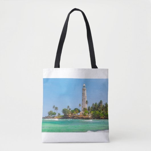 Lighthouses | Dewundara Sri Lanka Tote Bag (Voorkant)