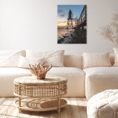 Lighthouses | Eversand-Oberfeue Germany Canvas Afdruk