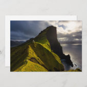 Lighthouses Faroe Islands Denmark Bedankkaart (Voorkant / Achterkant)