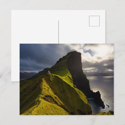 Lighthouses Faroe Islands Denmark Briefkaart (Voorkant / Achterkant)