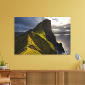Lighthouses Faroe Islands Denmark Canvas Afdruk (Insitu (Woonkamer))