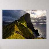 Lighthouses | Faroe Islands Denmark Poster (Voorkant)