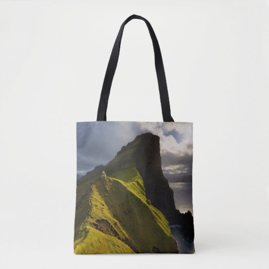 Lighthouses Faroe Islands Denmark Tote Bag (Voorkant)