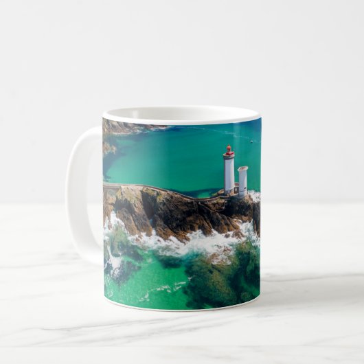 Lighthouses | Finistère Brest Bretagne Lighthouse Koffiemok (Voorkant links)