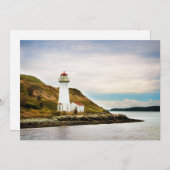 Lighthouses Georges Island Lighthouse Bedankkaart (Voorkant / Achterkant)