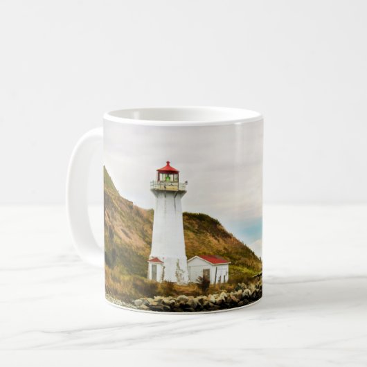 Lighthouses Georges Island Lighthouse Koffiemok (Voorkant links)